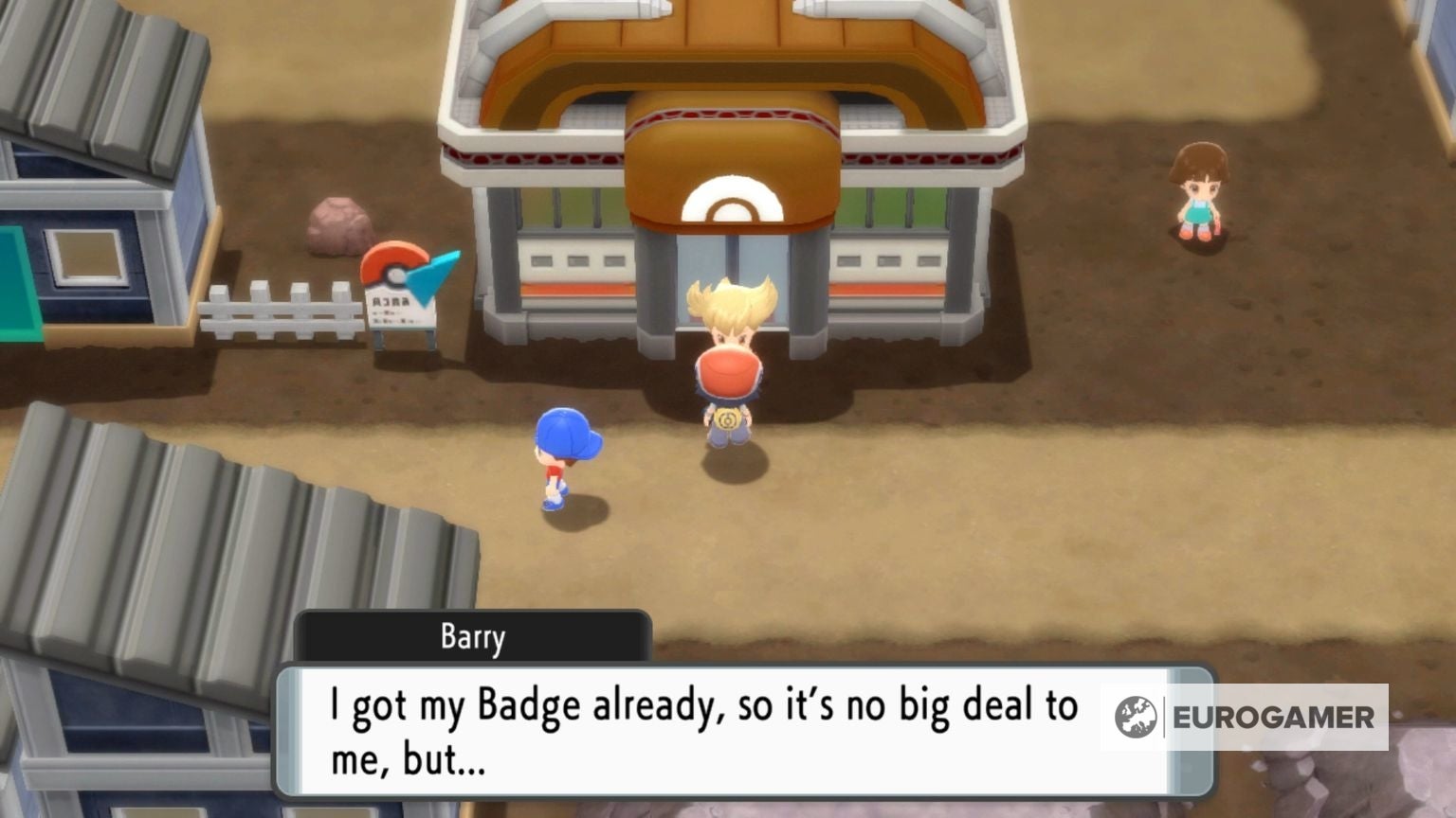 Oreburgh City, Mine, and Gym Leader Roark Pokémon, trainers and items